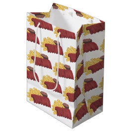 Bolsa De Regalo Mediana Costillas de repuesto BBQ Barbacoa Cocina de costi