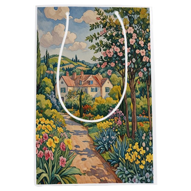 Bolsa De Regalo Mediana Countryside Haven (Anverso)