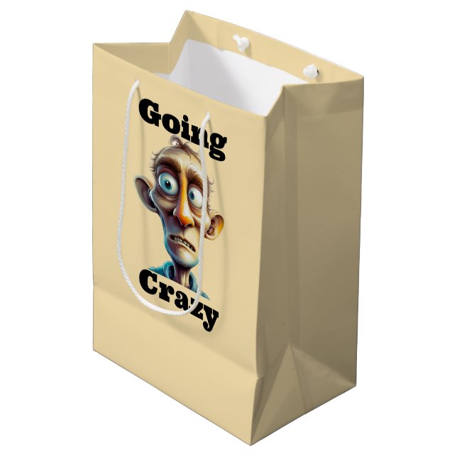 Bolsa De Regalo Mediana Crazy Gift Bag (Angulo Anverso)