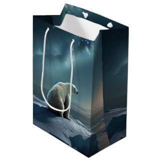 Bolsa De Regalo Mediana Crea tu propio oso polar con agua