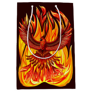 Bolsa De Regalo Mediana Creatura mitológica inmortal de Phoenix