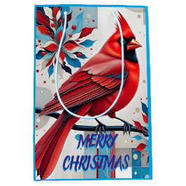 Bolsa De Regalo Mediana Crimson Harmony