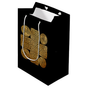 Bolsa De Regalo Mediana Cruz de Knotwork Celtic
