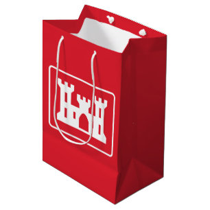 Bolsa De Regalo Mediana Cuerpo de Ingenieros de los Estados Unidos DOD Mil