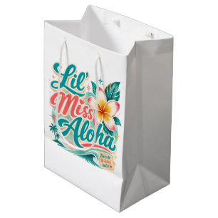 Bolsa De Regalo Mediana Cultura de Hawái - Lil Miss Aloha