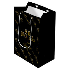 Bolsa De Regalo Mediana Cumpleaños 50