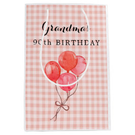 Bolsa De Regalo Mediana Cumpleaños de la abuela