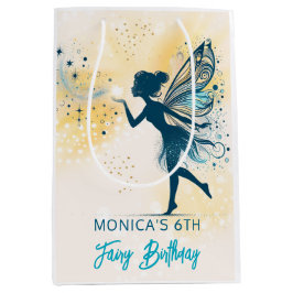 Bolsa De Regalo Mediana cumpleaños de niños de Magic Fairy