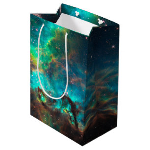 Bolsa De Regalo Mediana Cúmulo estelar Aqua Green NGC 2074 LMC