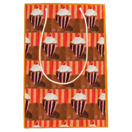 Bolsa De Regalo Mediana Cupcake with Vanilla Frosting