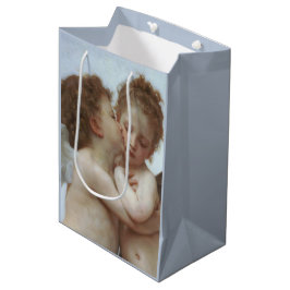 Bolsa De Regalo Mediana Cupid and Psyche as children - William Bouguereau