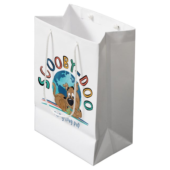 Bolsa De Regalo Mediana Cuppy Scooby-Doo "One Groovy Pup" (Angulo Anverso)