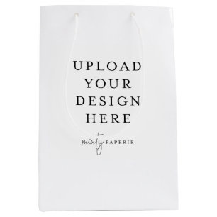 Bolsa De Regalo Mediana Custom Gift Bag, 7" x 10"