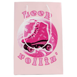 Bolsa De Regalo Mediana Cute Girly Pink Rollin