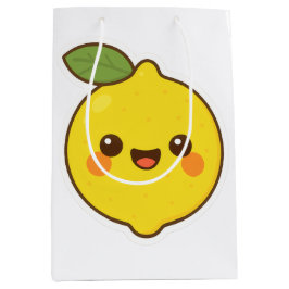 Bolsa De Regalo Mediana Cute Kawaii Lemon