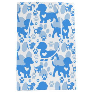 Bolsa De Regalo Mediana Dachshund Love Dog Gift Bag