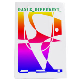 Bolsa De Regalo Mediana DANCE_DIFFERENT_ Rainbow