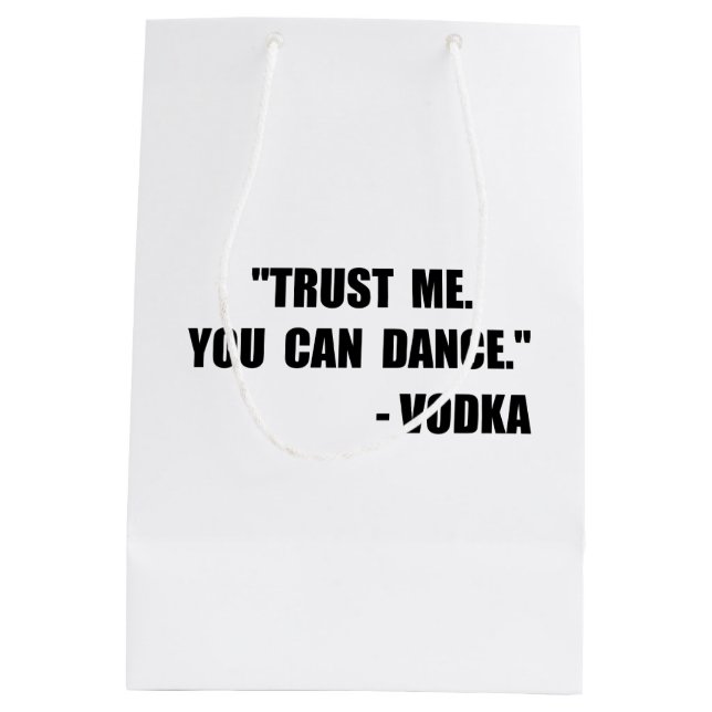 Bolsa De Regalo Mediana Danza de la vodka (Reverso)