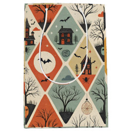 Bolsa De Regalo Mediana Dark ghost pattern