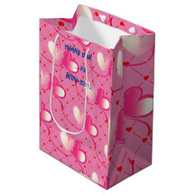 Bolsa de regalo mediana de agradecimiento - Amor -