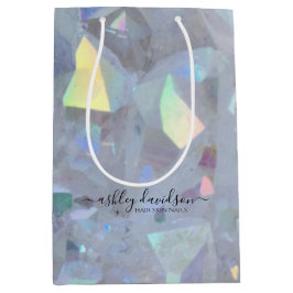 Bolsa de regalo mediana de cristal de cuarzo Angel