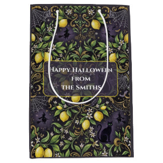 Bolsa de regalo mediana de Halloween Gothic Lemon