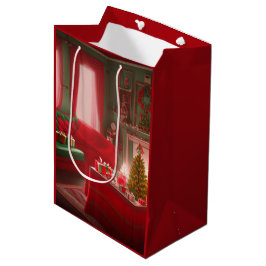 Bolsa de regalo mediana de Navidad