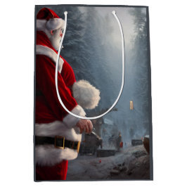 Bolsa de regalo mediana de Navidad