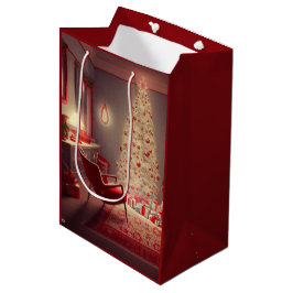 Bolsa de regalo mediana de Navidad