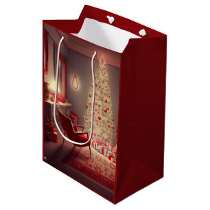 Bolsa de regalo mediana de Navidad
