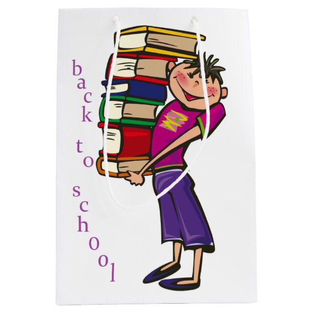 BOLSA DE REGALO MEDIANA DE VUELTA A LA ESCUELA (Anverso)