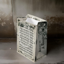 Bolsa De Regalo Mediana Deck The Halls Music Sheet Gift Bag