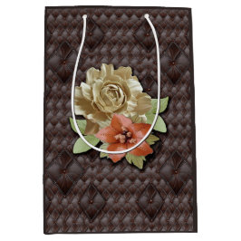 Bolsa De Regalo Mediana Decoración de la Academia de Cuero 3D