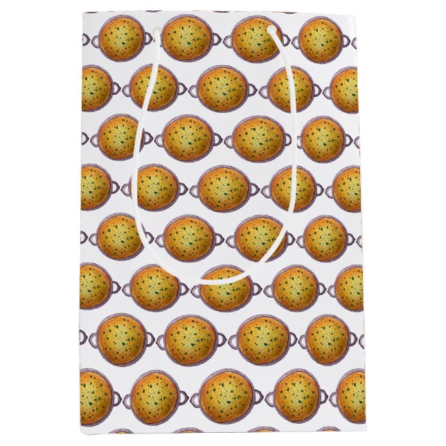 Bolsa De Regalo Mediana Delicious Daal Vegetarian Indio Red Lentil Dal (Anverso)