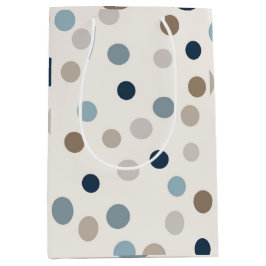 Bolsa De Regalo Mediana Denim Patchwork Bear Gift Bag