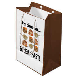 Bolsa De Regalo Mediana Desayuno Es Hora De Desayunar