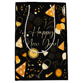 Bolsa De Regalo Mediana Día de Año Nuevo