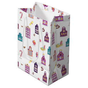 Bolsa De Regalo Mediana Día de San Nicolás en Sinterklaas vacaciones holan