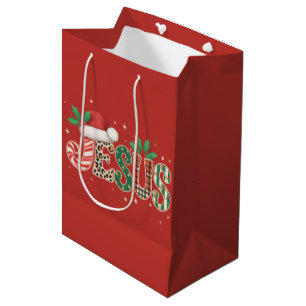 Bolsa De Regalo Mediana Dicho religioso cristiano de Jesús Fe Biblia Verso