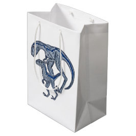 Bolsa De Regalo Mediana Dinosaurio raptor infante recién nacido niño niña