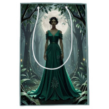 Diosa del Bosque Art Déco Gótico