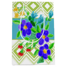 Diseñador floral colorido