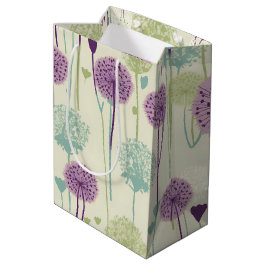Bolsa De Regalo Mediana Diseño Dandelion de verano