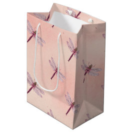 Bolsa De Regalo Mediana Diseño de la serie Dragonflies 2