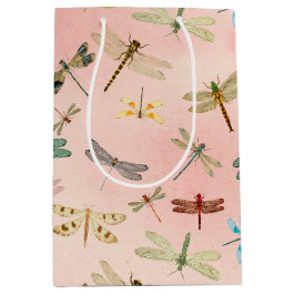 Bolsa De Regalo Mediana Diseño de la serie Dragonflies 3
