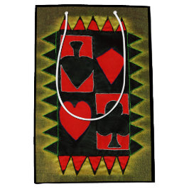 Bolsa De Regalo Mediana Diseño de tarjetas de reproducción