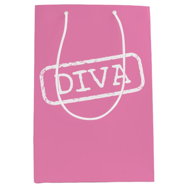 BOLSA DE REGALO MEDIANA "DIVA" (Anverso)
