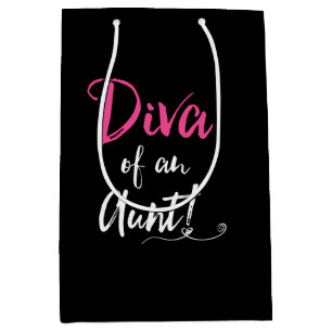 Bolsa De Regalo Mediana "¡DIVA de una tía!"