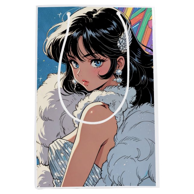 Bolsa De Regalo Mediana Diva del anime (Anverso)
