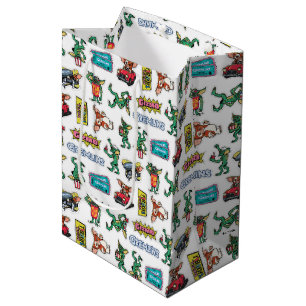 Bolsa De Regalo Mediana Diversión con Stickers de Gremlins™ Patrón